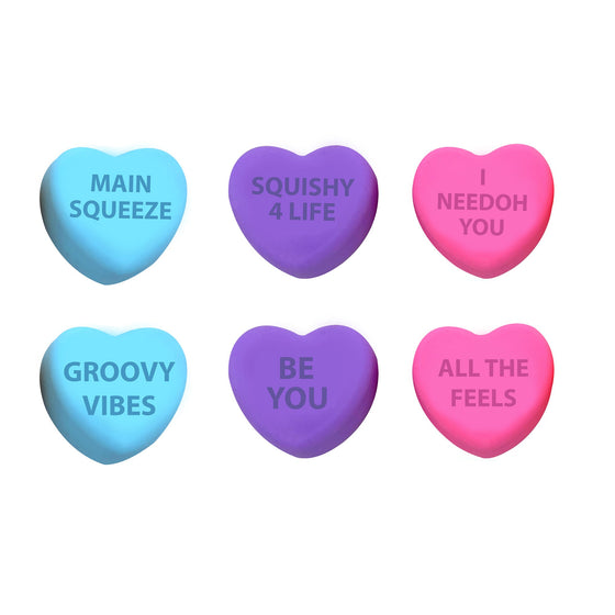 NeeDoh Color Change Squeeze Heart E0EU